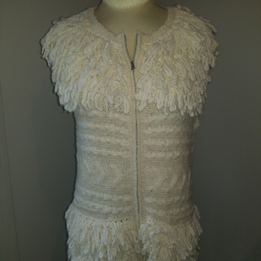 BCBGMaxAzria Afton wool vest